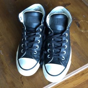 Converse leather sneakers